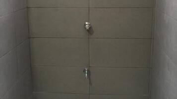 Bed in 4-Bed Male Dormitory Room | Bathroom shower