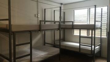 Bed in 4-Bed Male Dormitory Room | Free WiFi