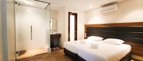 Deluxe-Zimmer, 1 Doppelbett oder 2 Einzelbetten, Gartenblick