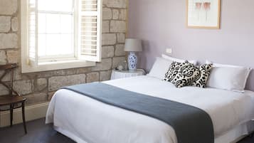 1 bedroom, hypo-allergenic bedding, individually decorated