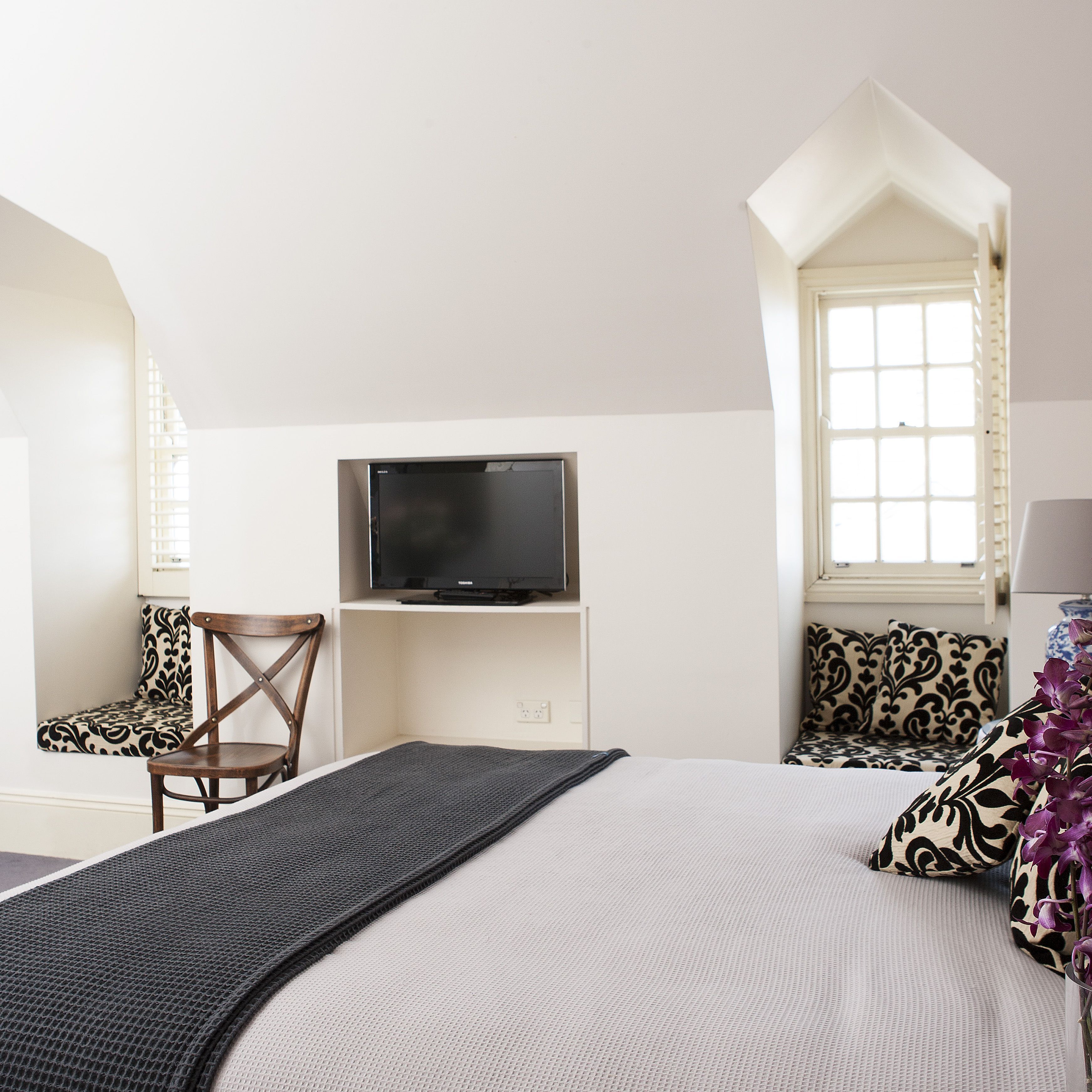 1 chambre, literie hypoallergénique, décoration personnalisée