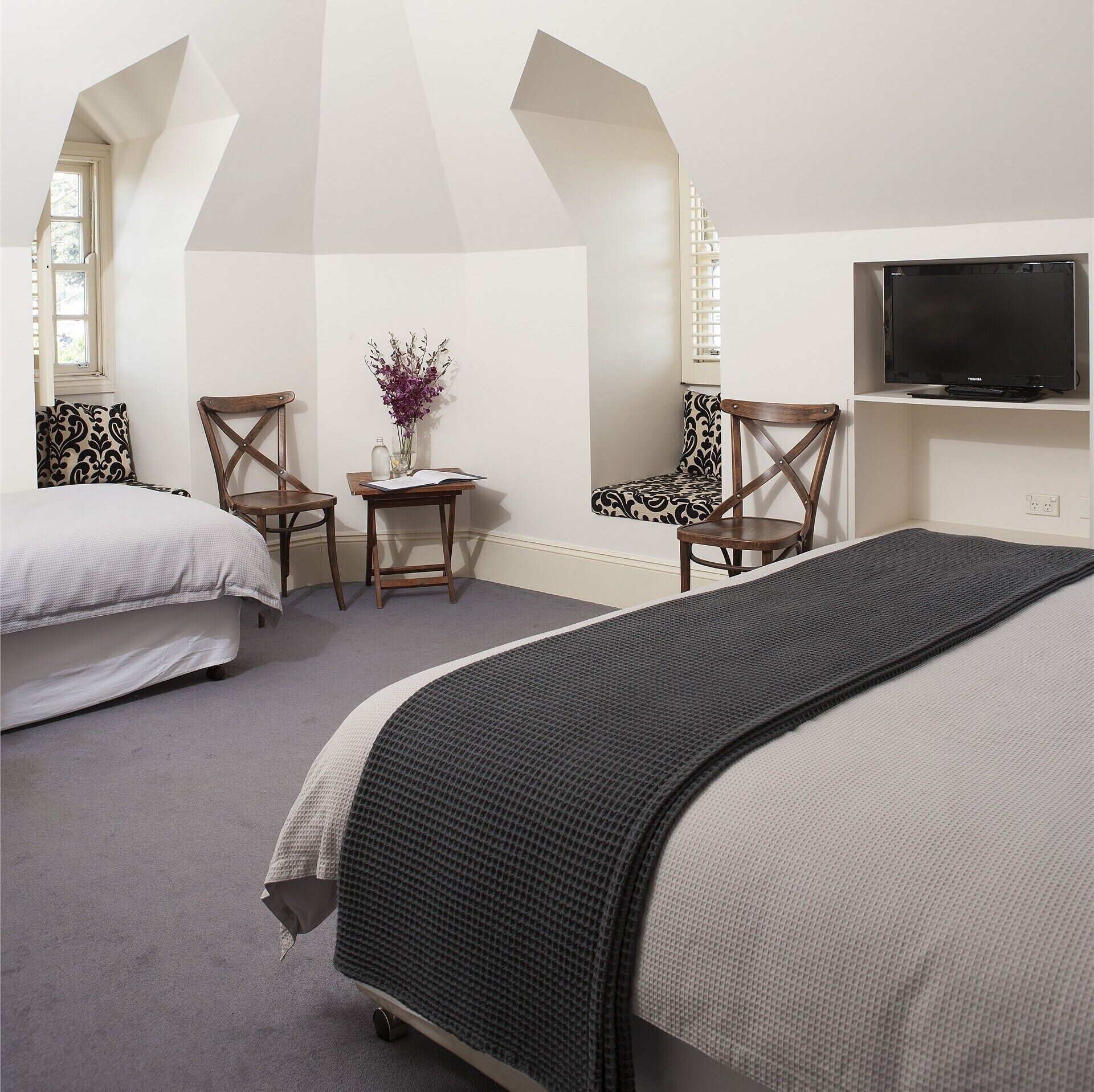 1 chambre, literie hypoallergénique, décoration personnalisée