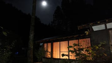 Front of property – evening/night