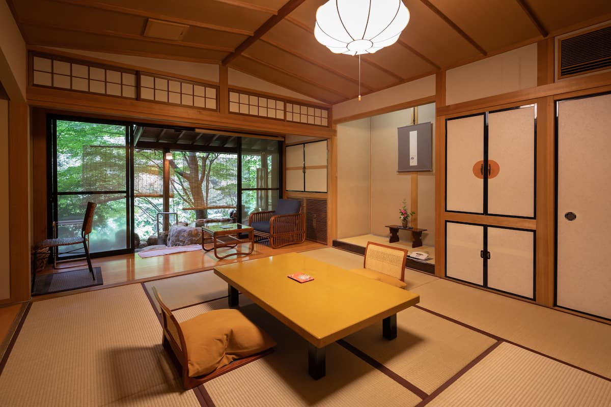 Japanese Style Room A with Private Open-air Bath, Smoking
