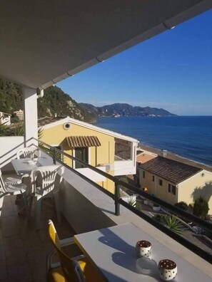 Apartment, Sea View | Beach/ocean view - Menigos Aparment Standard Type A5 Nr.84 (Corfu)