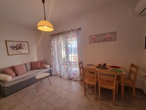 Apartment, 1 Bedroom, Pool Access | Living area | TV - Corfu Island Apartment 147-150 (Corfu)