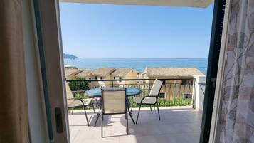 Apartment, 1 Bedroom, Sea View | Balcony