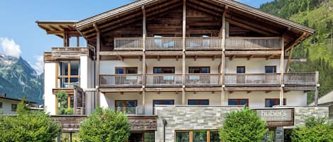 Façade de l’hébergement