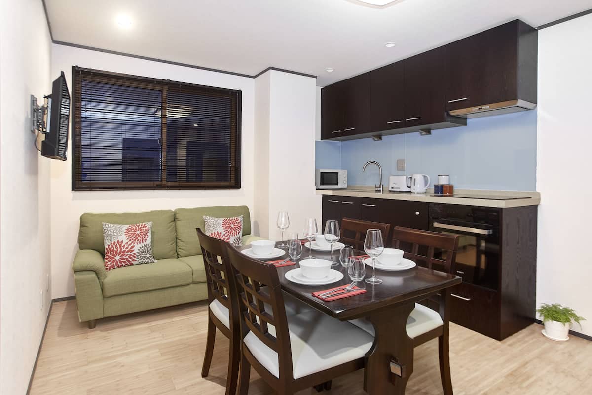 Standard Two Bedrooms Apartment | Private kitchen