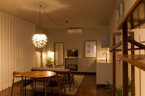Studio Exclusive | Bếp riêng | Tủ lạnh, lò vi sóng, bếp nấu, dụng cụ pha espresso