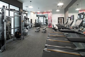 Fitness facility - Courtyard by Marriott Houston Heights/I-10 (Houston)