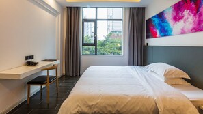 ห้องดีลักซ์สวีท, ปลอดบุหรี่ | ผ้าม่านกันแสง, Wi-Fi ฟรี, ผ้าปูที่นอน