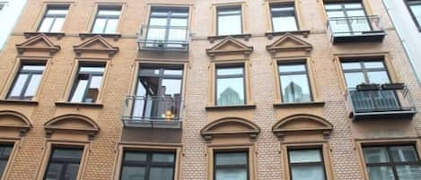 Façade de l’hébergement