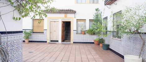 Entrada de la propiedad