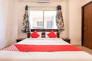 Habitación con 1 cama matrimonial o 2 individuales | Wifi gratis y ropa de cama 