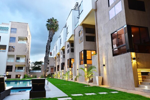 Fachada del alojamiento