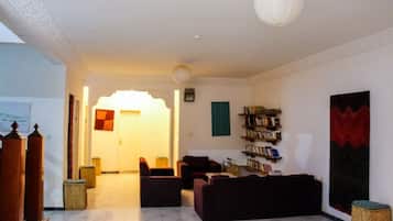 Sala de estar en el lobby