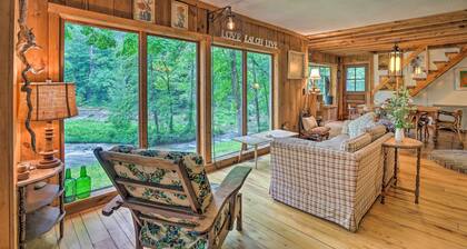 Berkshire Riverfront Ski Cabin: Close to Hiking!