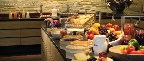 Petit déjeuner buffet compris tous les jours