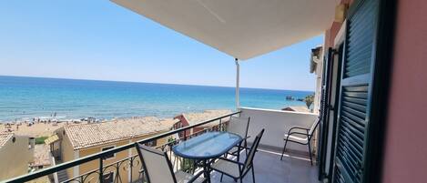 舒适公寓, 1 间卧室 | 阳台景观