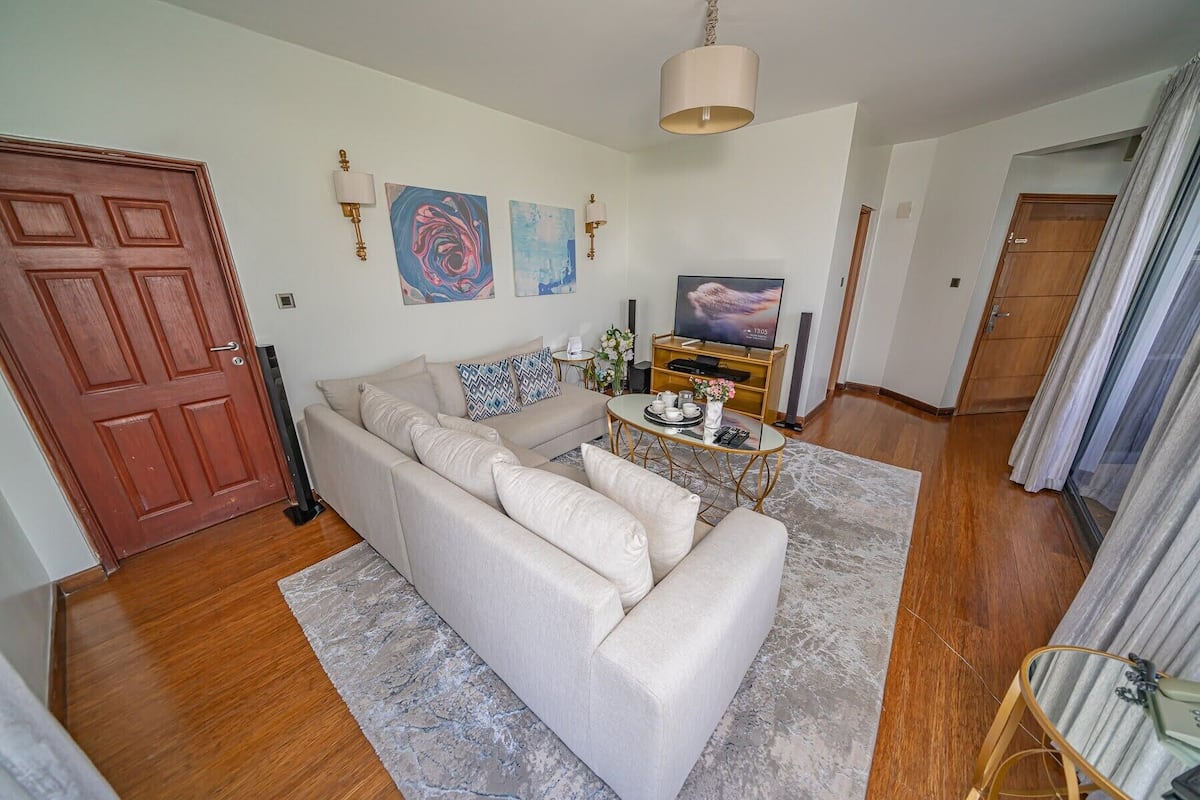 Premium Apartment, 2 Bedrooms | Living area | Flat-screen TV