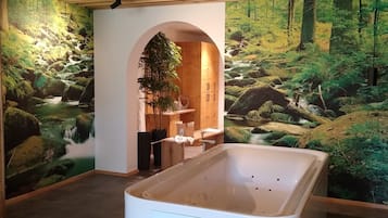 Sauna, boblebad