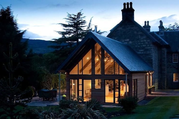 Front of property – evening/night