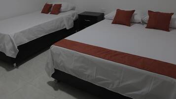 4 bedrooms, premium bedding, free WiFi, bed sheets