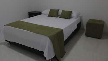 Ropa de cama de alta calidad, wifi gratis y ropa de cama