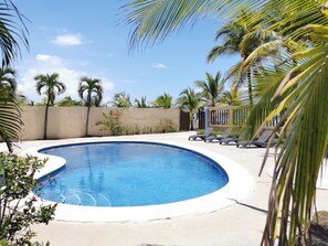 Outdoor pool, a heated pool - Beautiful Home With a Private Beach and Pool - Connect w/ Nature & Relax! (Bajamar)