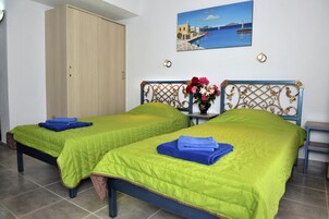 Studio Ground Floor , Partial Sea View (2 adults) | 防过敏的被褥、客房内保险箱、隔音、免费婴儿床