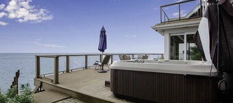 Amazing View On Spacious Lake Home. Open floor plan and deck for perfect parties