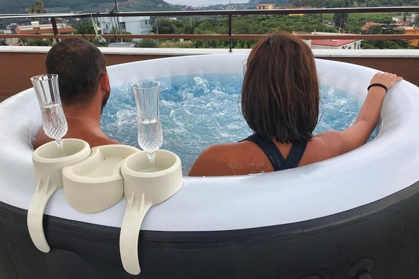 Rooftop pool