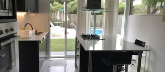 Casa amoblada con vista al mar