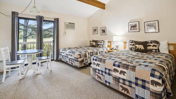Unclassified image, 1 of 23, button - 201 Two Queen bed Standard Hotel room (Killington)