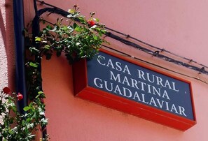 Entrada de la propiedad