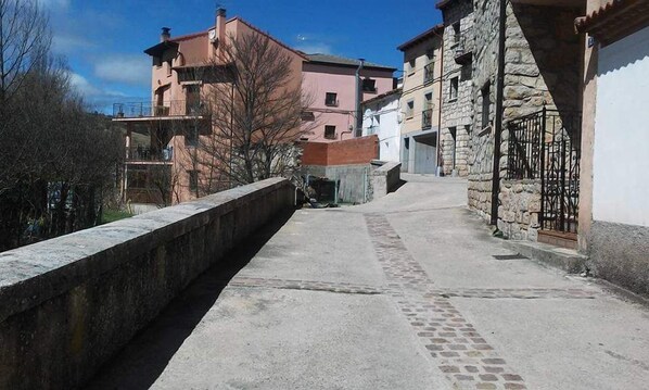 Entrada de la propiedad