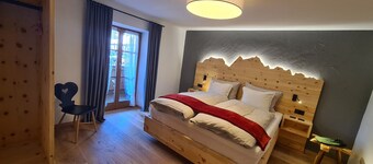 avec 3 balcons et avec Zugspitzblick