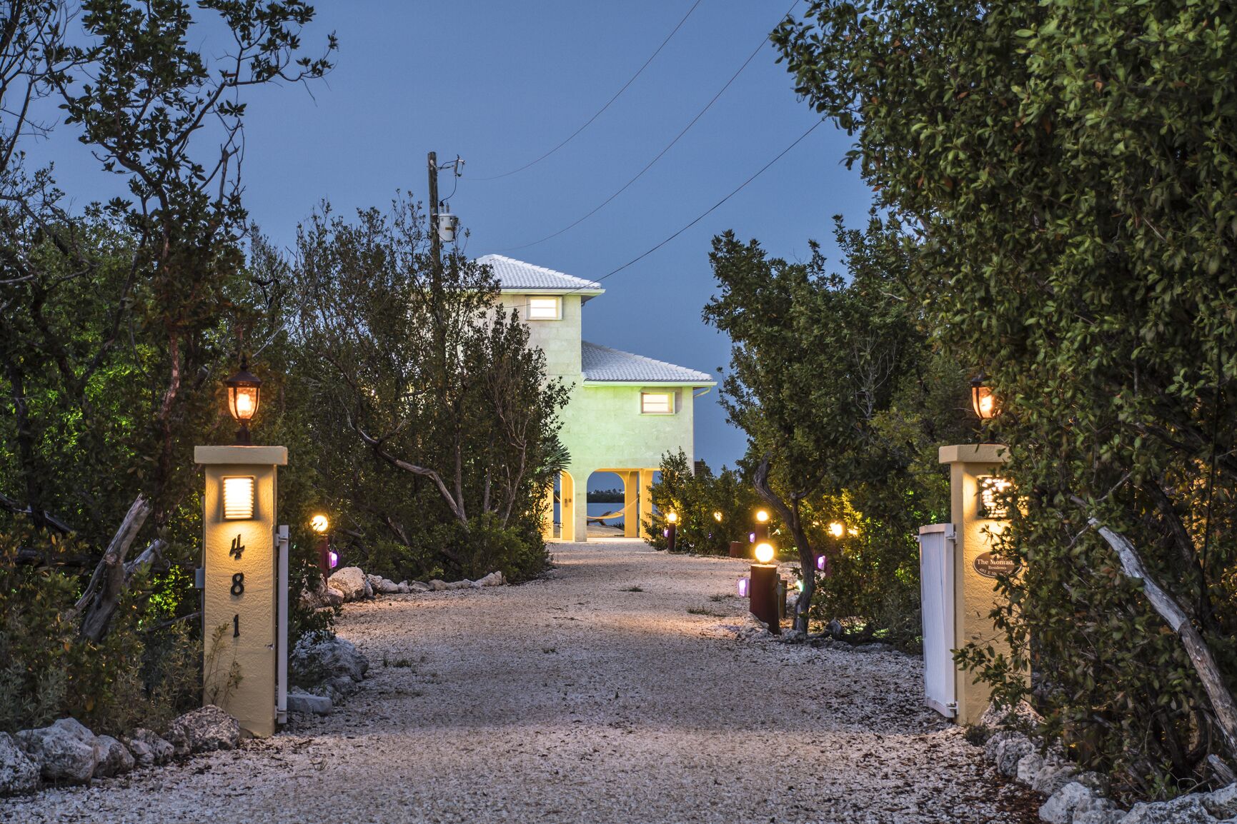 Overnattingsstedets uteområder