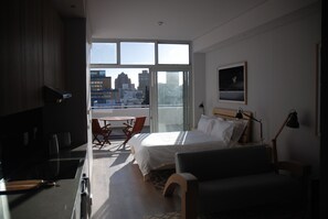 1 Schlafzimmer, Bügeleisen/Bügelbrett, kostenloses WLAN, Bettwäsche