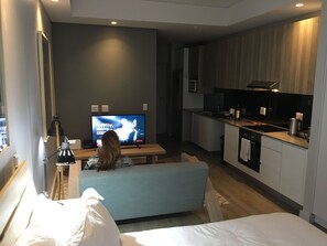1 chambre, fer et planche à repasser, accès au Wi-Fi (inclus)