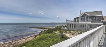 Oceanfront Gem w/ Sunroom & Fireplace in Cape Cod