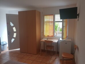 Habitación doble | Área de sala de estar