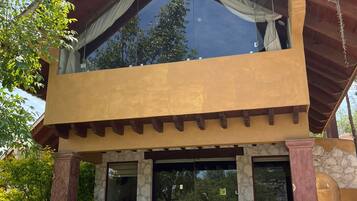 Elite-Ferienhütte, Bergblick