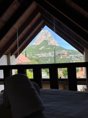 Familien-Ferienhütte | Hochwertige Bettwaren, Daunenbettdecken, Zimmersafe