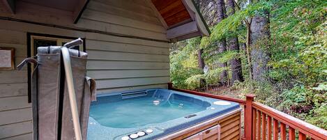 Bain à remous extérieur