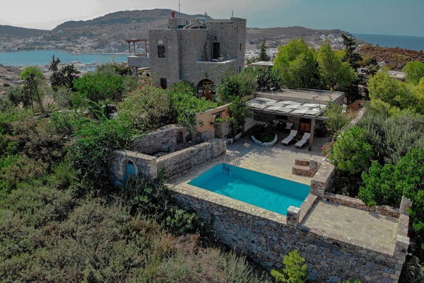 Villa Margarita and pool studio to the right