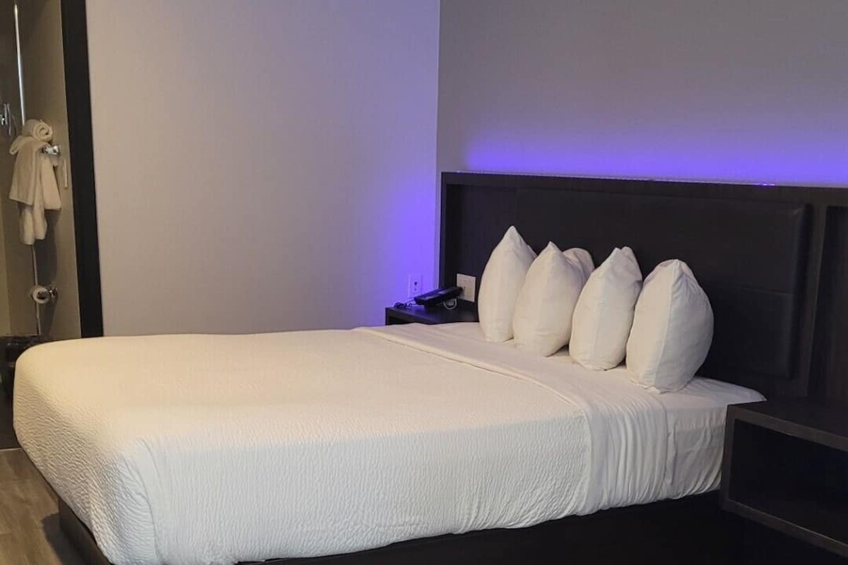 Chambre simple supérieure | Bureau, espace de travail pour ordinateurs portables