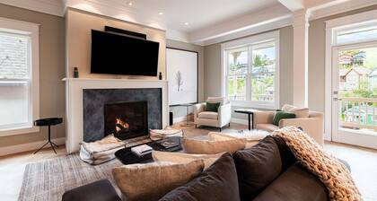 4-BR Retreat with Private Deck - Perched at the Top of Main Street!