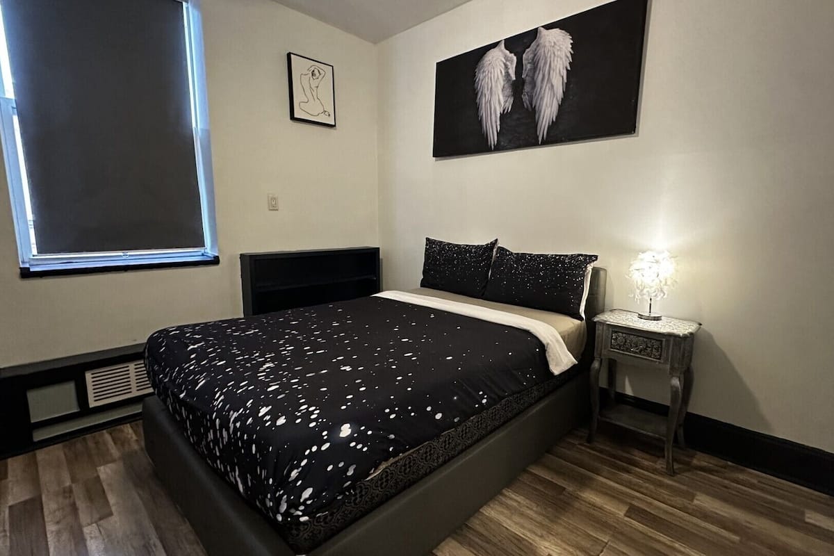 City Studio | Individually decorated, individually furnished, blackout drapes